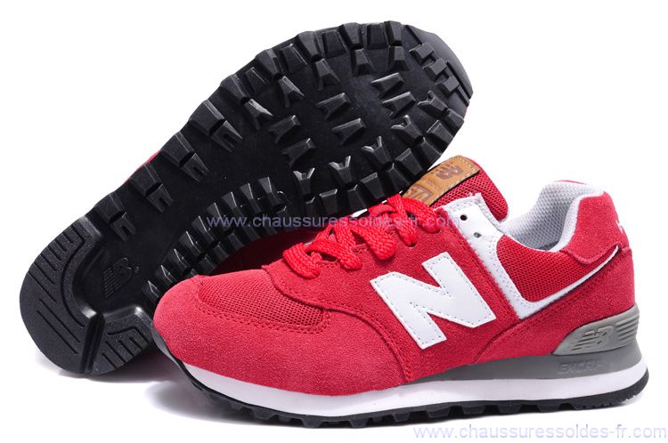 new balance wl574 rouge